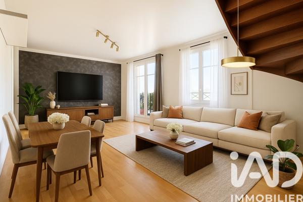 Appartement à vendre 3 pièces 63 m² Bailly-Romainvilliers