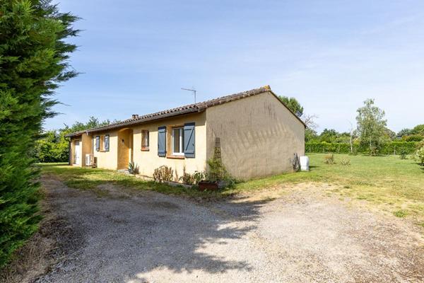 À VENDRE Villa  Plain-pied T4 de 92 m2 avec piscine à Bessières - 31660