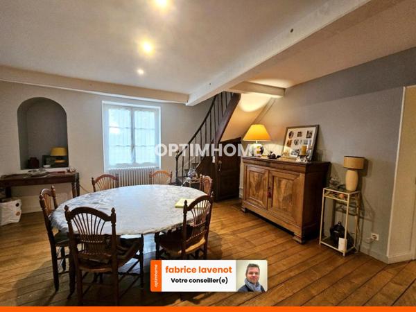 Maison charentaise de 170 m² avec 4 ou 3 chambres avec bureau sur la commune de TAPONNAT FLEURIGNAC (16)