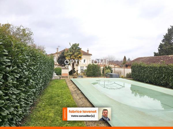 Maison charentaise de 170 m² avec 4 ou 3 chambres avec bureau sur la commune de TAPONNAT FLEURIGNAC (16)
