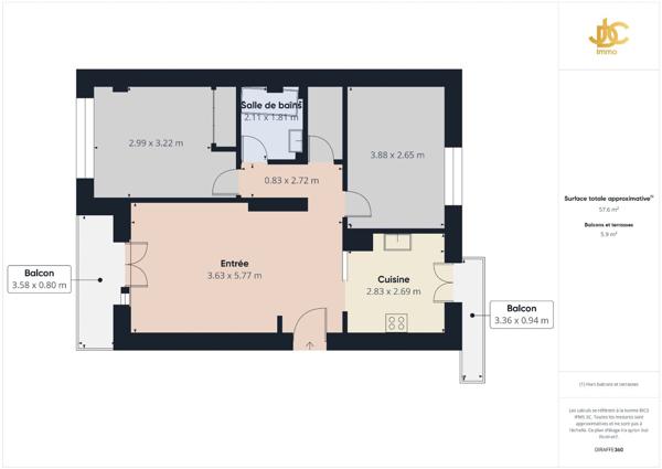 Appartement à TOULON (83000)