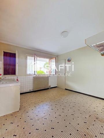 Maison T6, 117 m² avec dépendance et grand jardin