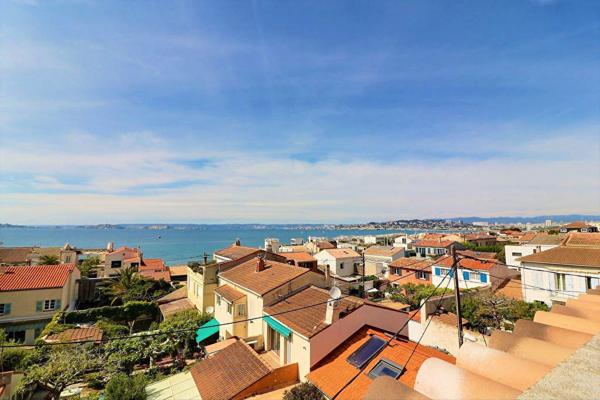 Appartement 3 pièce(s) 72.20 m2 - MONTREDON Vue mer