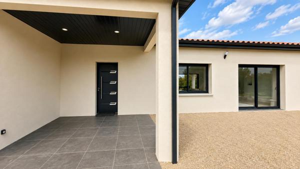 Maison contemporaine 4 pièces avec garage