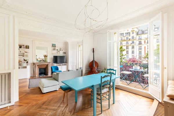Appartement Paris 18e - JULES JOFFRIN / SQUARE DE CLIGNANCOURT