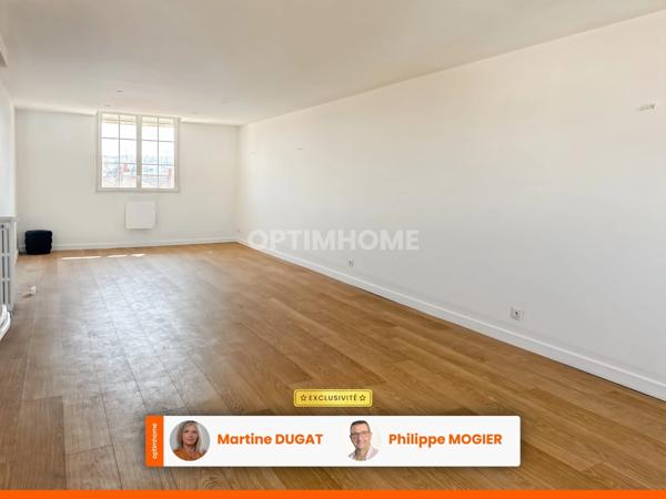 Vichy centre, grand T4 rénové de 112 m2, 2 chambres, ascenseur