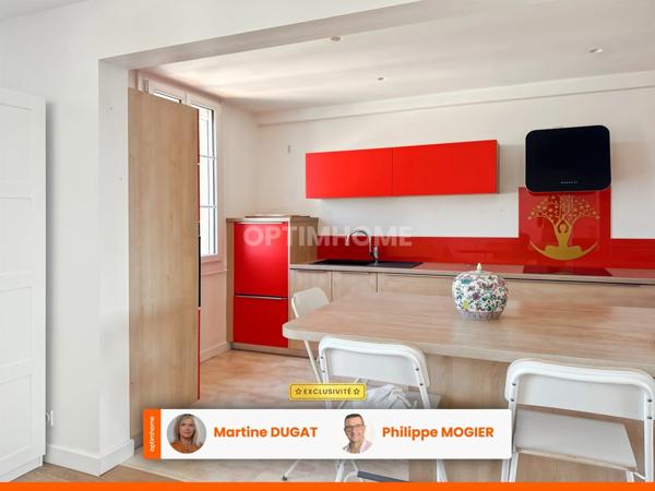 Vichy centre, grand T4 rénové de 112 m2, 2 chambres, ascenseur