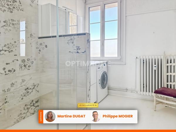 Vichy centre, grand T4 rénové de 112 m2, 2 chambres, ascenseur