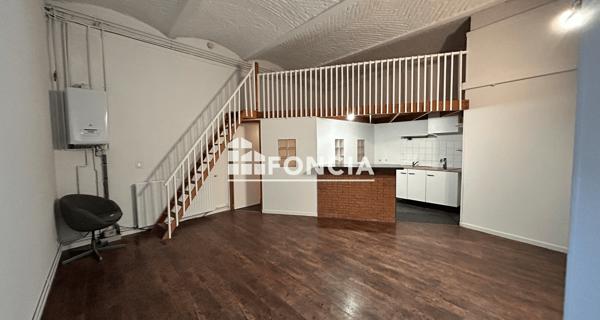 Location Studio 36.45 m² - Lille 59800
