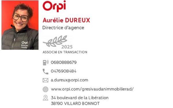 Appartement à vendre    3 pièces • 68,49 m2 Allevard