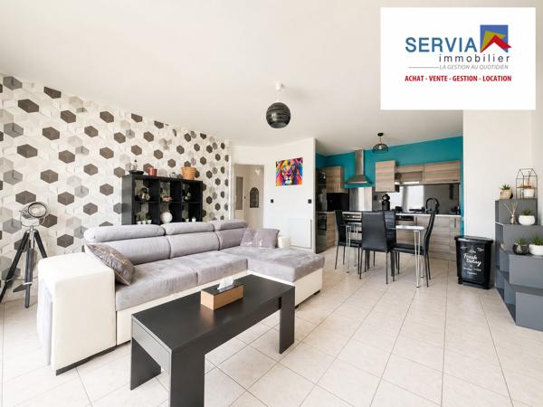 Appartement T3 meublé  QUEVEN avec Balcon Centre ville.