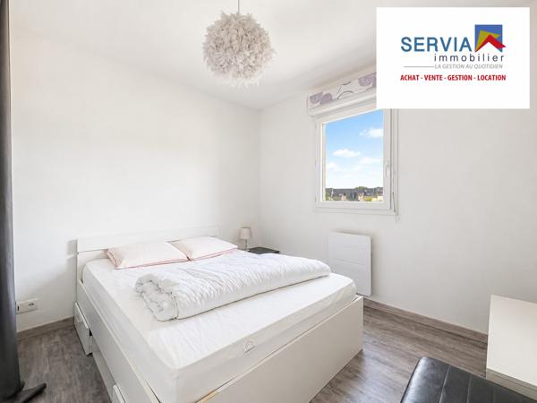 Appartement T3 meublé  QUEVEN avec Balcon Centre ville.