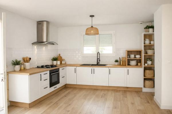 Maison de plain-pied au calme – 4 chambres – 1 650 m² de terrain – Située dans la jolie commune de La force