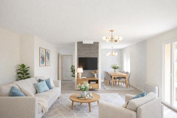 Maison de plain-pied au calme – 4 chambres – 1 650 m² de terrain – Située dans la jolie commune de La force