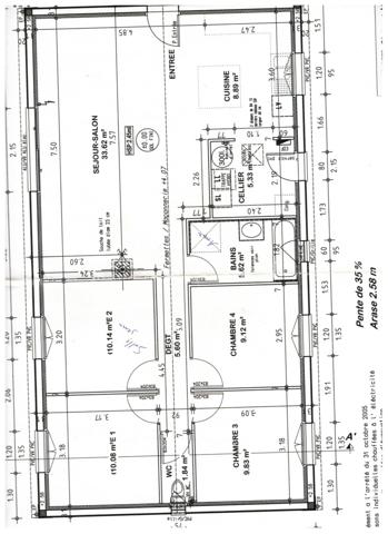 Maison de plain-pied au calme – 4 chambres – 1 650 m² de terrain – Située dans la jolie commune de La force