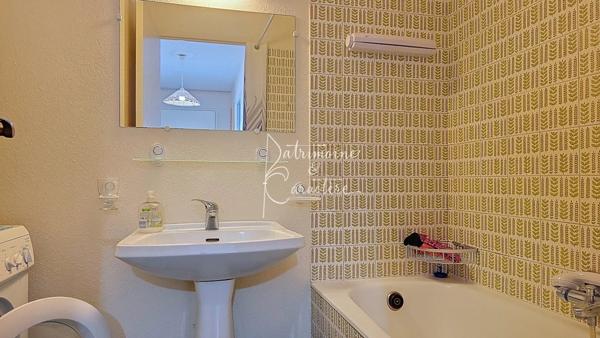 Appartement T2 traversant avec balcon