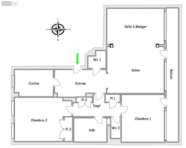 Appartement à vendre à Paris 16e arrondissement à Paris (75016), ref :