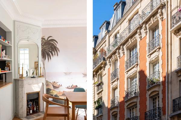Appartement Paris 18 e - LAMARCK / COYSEVOX