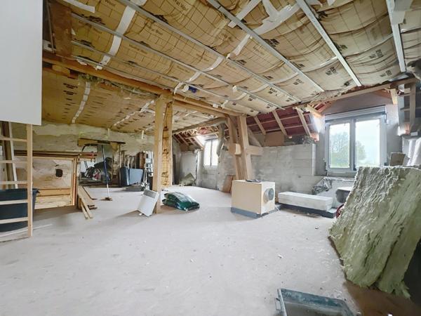 Ferme à rénover avec 43ares de terrain