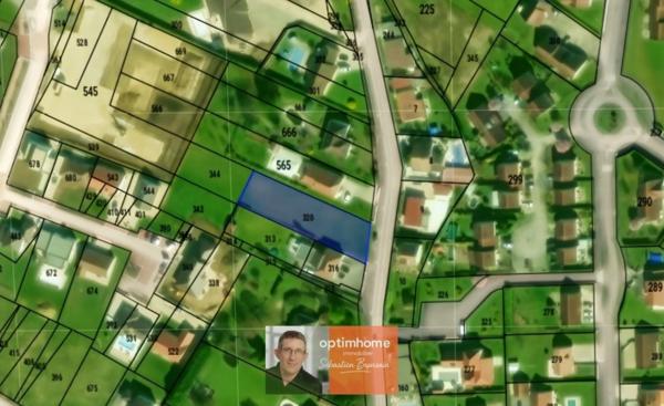 RARE À Tavaux – Terrain plat 1 172 m², libre constructeur, viabilités en bordure