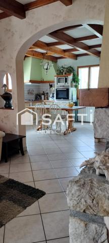 Maison de 134m2 (105 m2 loi carrez) sur 1159 m2 de terrain