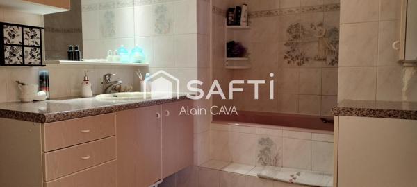 Maison de 134m2 (105 m2 loi carrez) sur 1159 m2 de terrain
