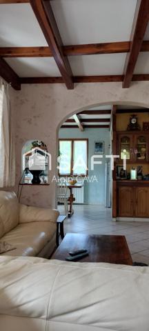 Maison de 134m2 (105 m2 loi carrez) sur 1159 m2 de terrain