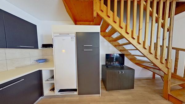 Les Orres 48 m² en duplex 2 chambres dans résidence avec piscine