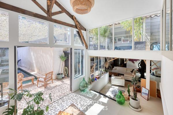 Superbe loft au calme en hyper centre avec piscine