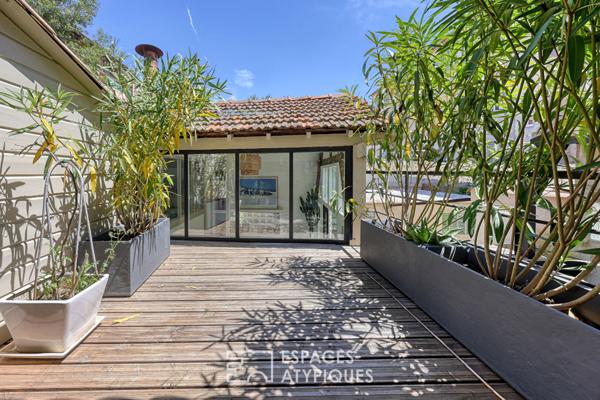 Superbe loft au calme en hyper centre avec piscine