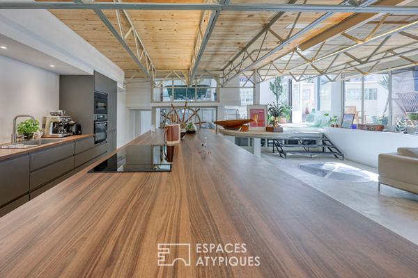 Superbe loft au calme en hyper centre avec piscine