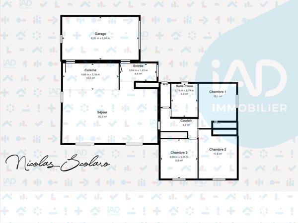 Maison à vendre 4 pièces 100 m² Cadenet