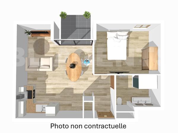  	🏡 T2 neuf + garage – Nature, confort & sérénité au bord du lac