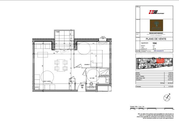  	🏡 T2 neuf + garage – Nature, confort & sérénité au bord du lac
