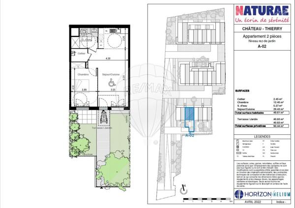 Appartement  en vente - Aisne - 02