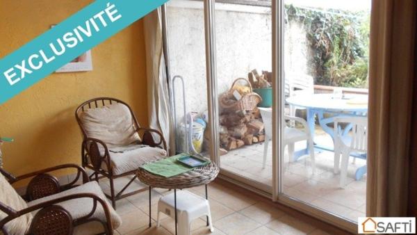 Maison en pierre 130m2, 3chambres, jardin, garage