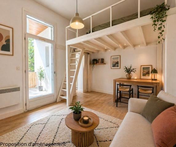 Bordeaux Bastide - Studio 20 m² avec terrasse et jardin - Tram Jardin Botanique