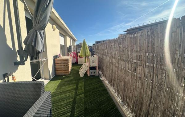 Vente Appartement P3 TYPE3/TERRASSE/BOX/PARKING Marseille 13ème   