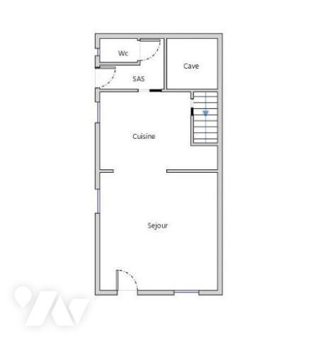 MAISON 1 MITOYENNETE A RENOVER