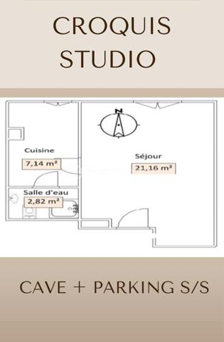 Appartement de 31 m²