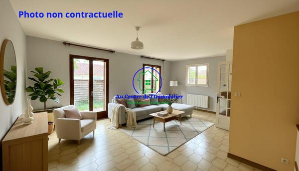 A vendre maison de plain pied avec jardin et garage