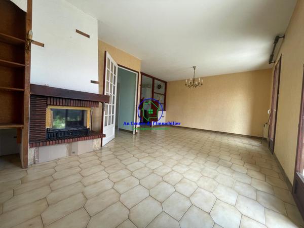 A vendre maison de plain pied avec jardin et garage