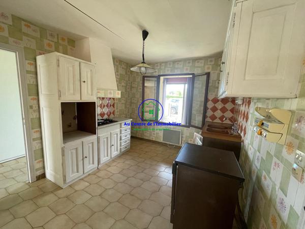 A vendre maison de plain pied avec jardin et garage