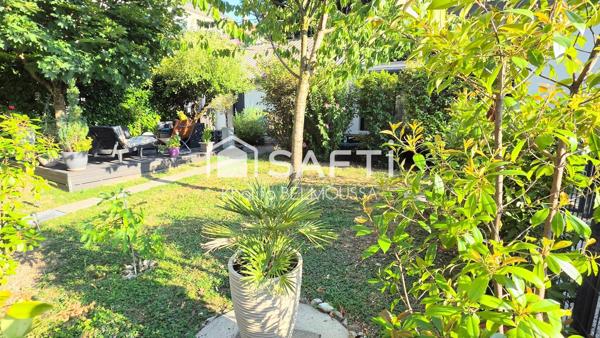 À découvrir en plein cœur d'Aix-les-Bains : charmante maison de plain-pied avec jardin arboré