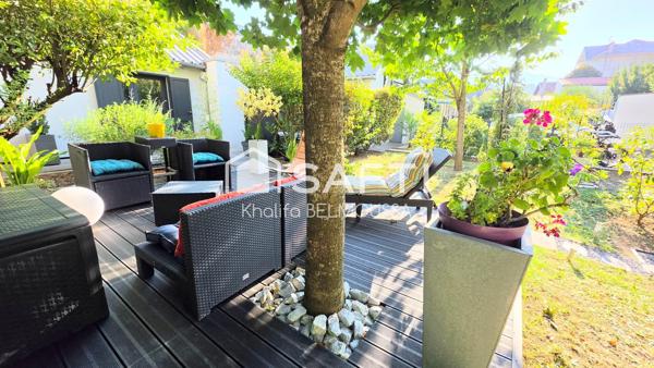 À découvrir en plein cœur d'Aix-les-Bains : charmante maison de plain-pied avec jardin arboré