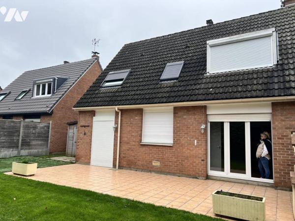 A vendre Seclin Maison individuelle 3 chambres - garage et jardin