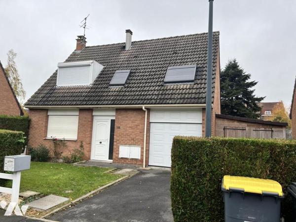 A vendre Seclin Maison individuelle 3 chambres - garage et jardin