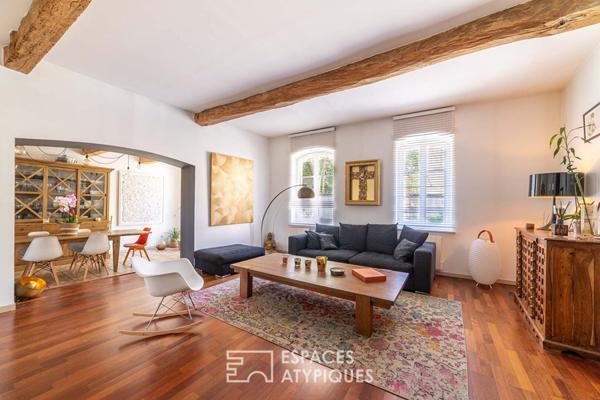 Maison XVIIIe siècle rénovée au coeur de Rouffiac-Tolosan