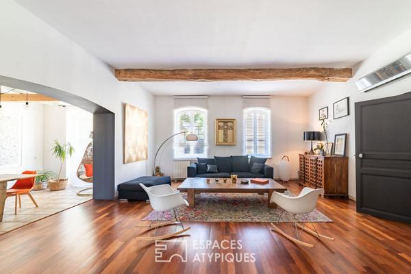 Maison XVIIIe siècle rénovée au coeur de Rouffiac-Tolosan