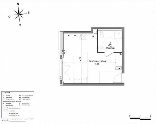 Appartement T1 à vendre à Villiers-sur-Marne, secteur Gare